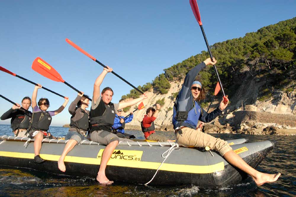 Teambuilding auf Mallorca Strand